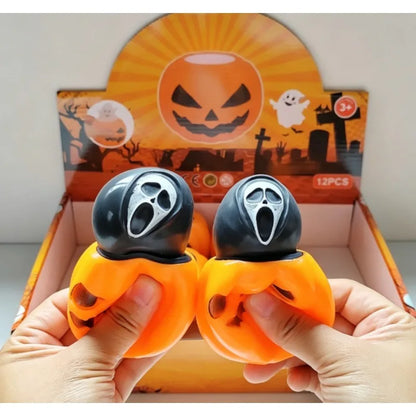 Pumpkin Doughnut Squishy Fidget Toy