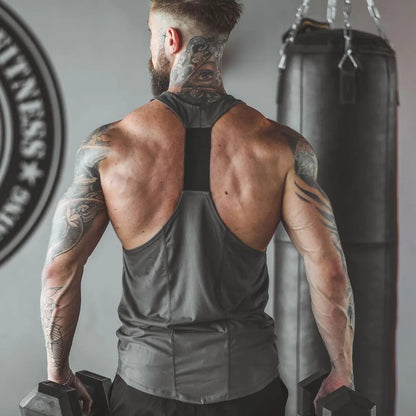 Men’s Gym Stringer Tank Top