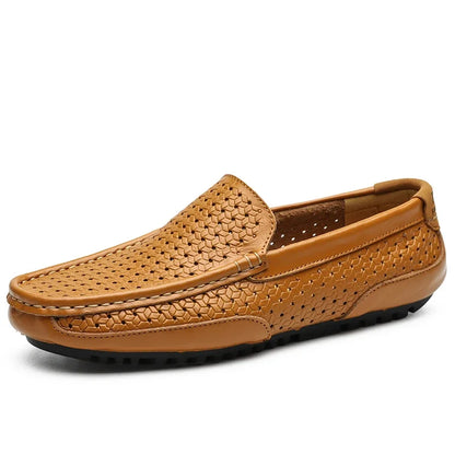 Genuine Leather Driving Moccasins