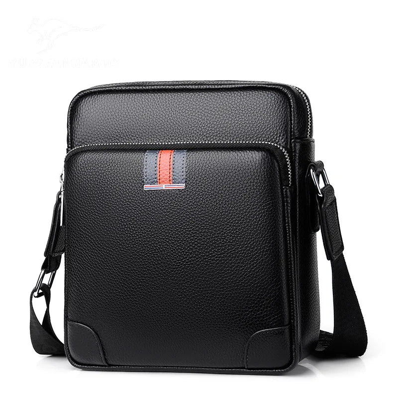 Leather Messenger Bag