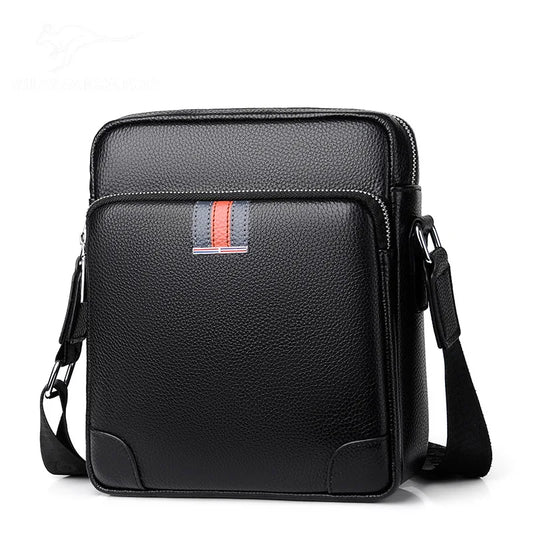 Leather Messenger Bag