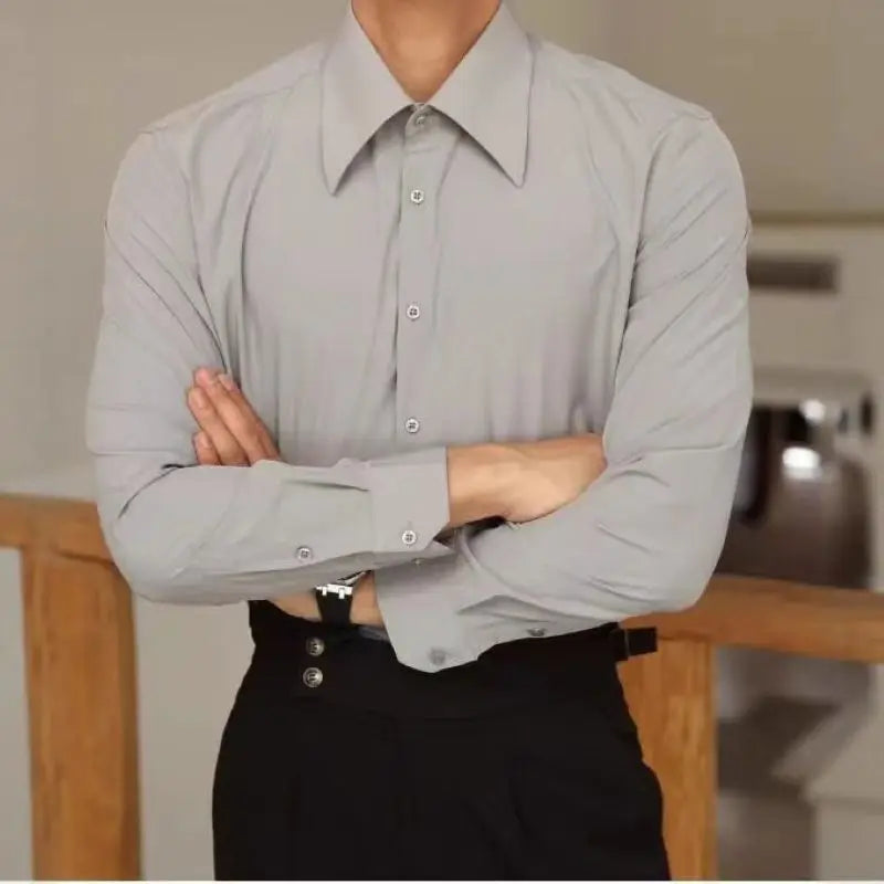 Business French Cuff Dress Shirt