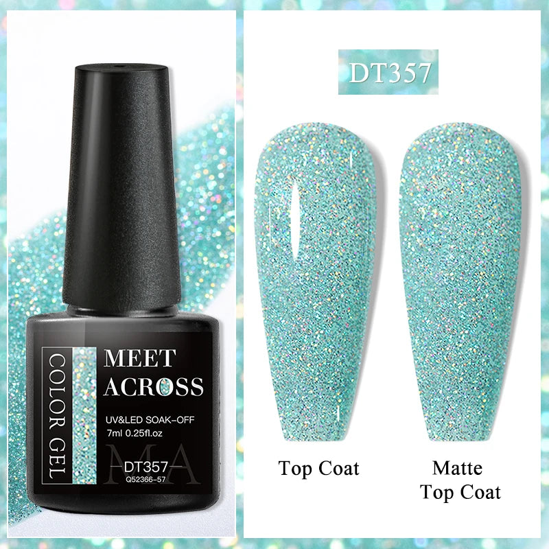 MEET ACROSS Matte Gel Polish