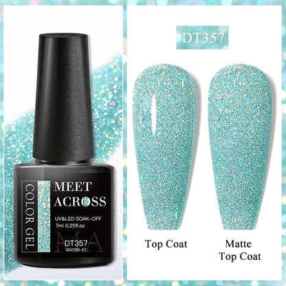 MEET ACROSS Matte Gel Polish