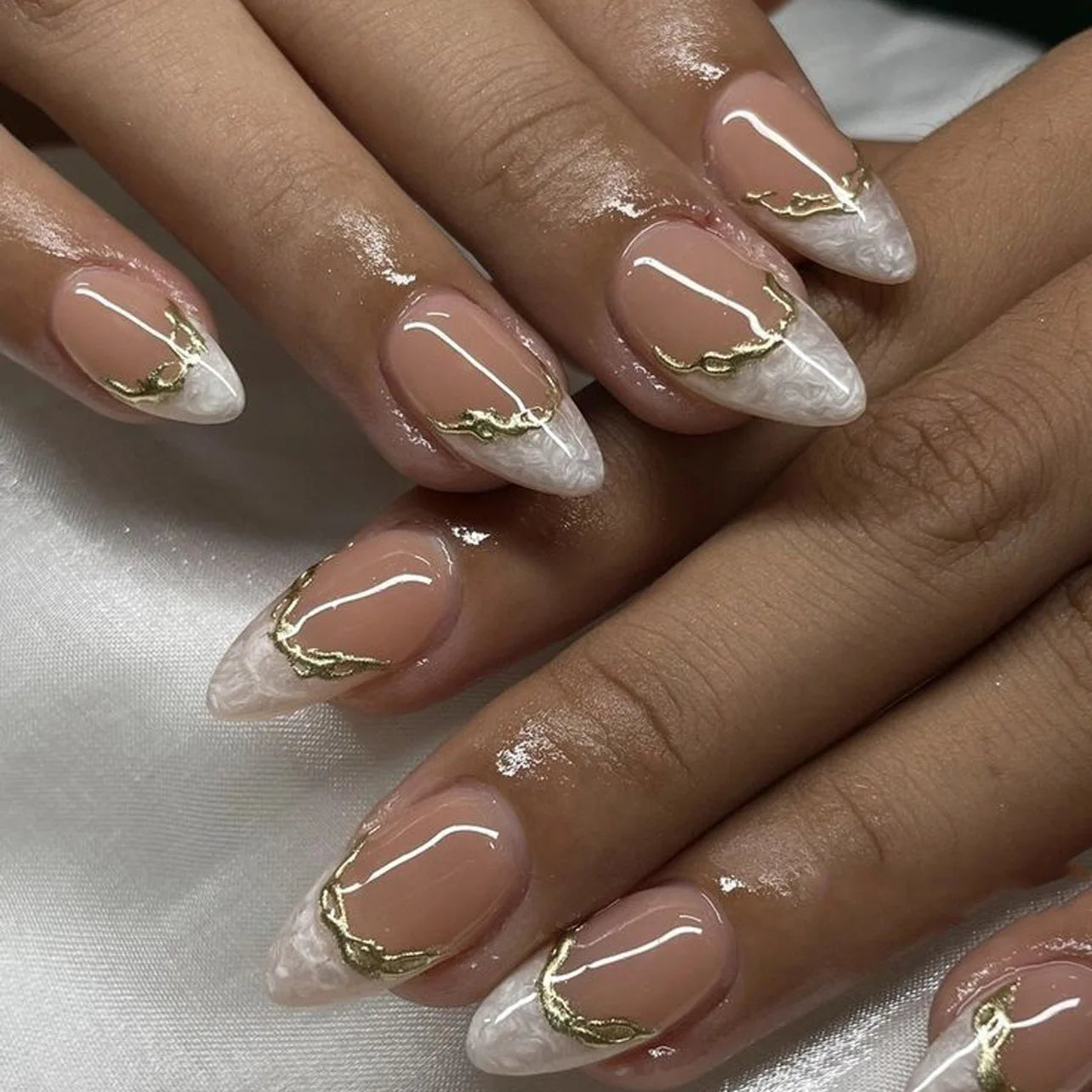 French Wave Press-On Nails