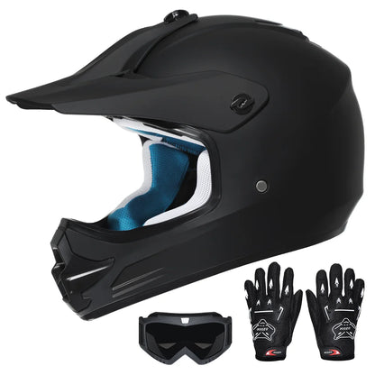 Roozo Lightweight Youth Motocross Helmet
