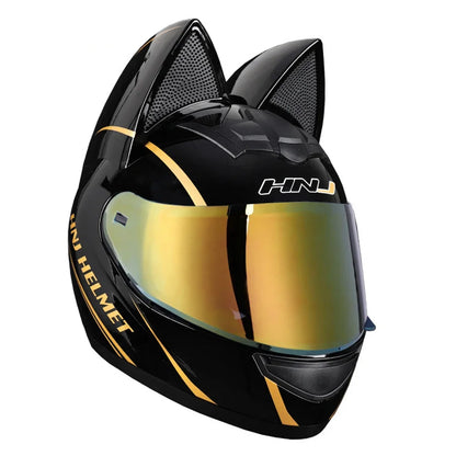 Cat Ear Full-Face Helmet
