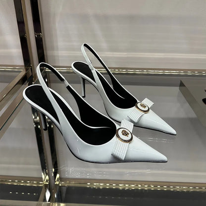 Bow Strap Heels
