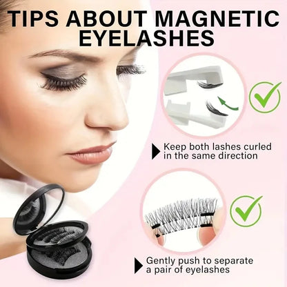 Magnetic Natural Long Eyelashes