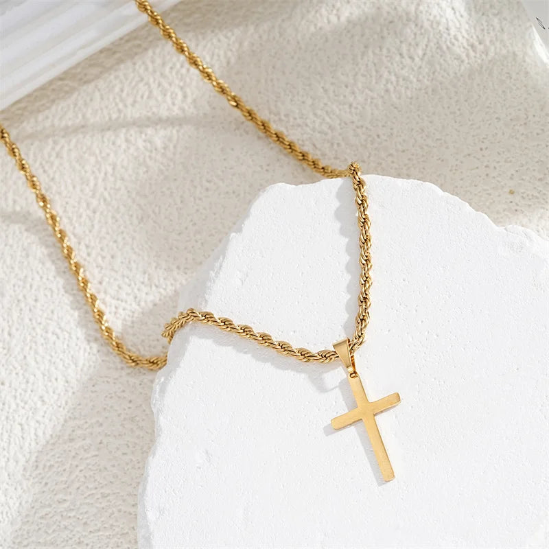 Metal Cross Stainless Pendant Party
