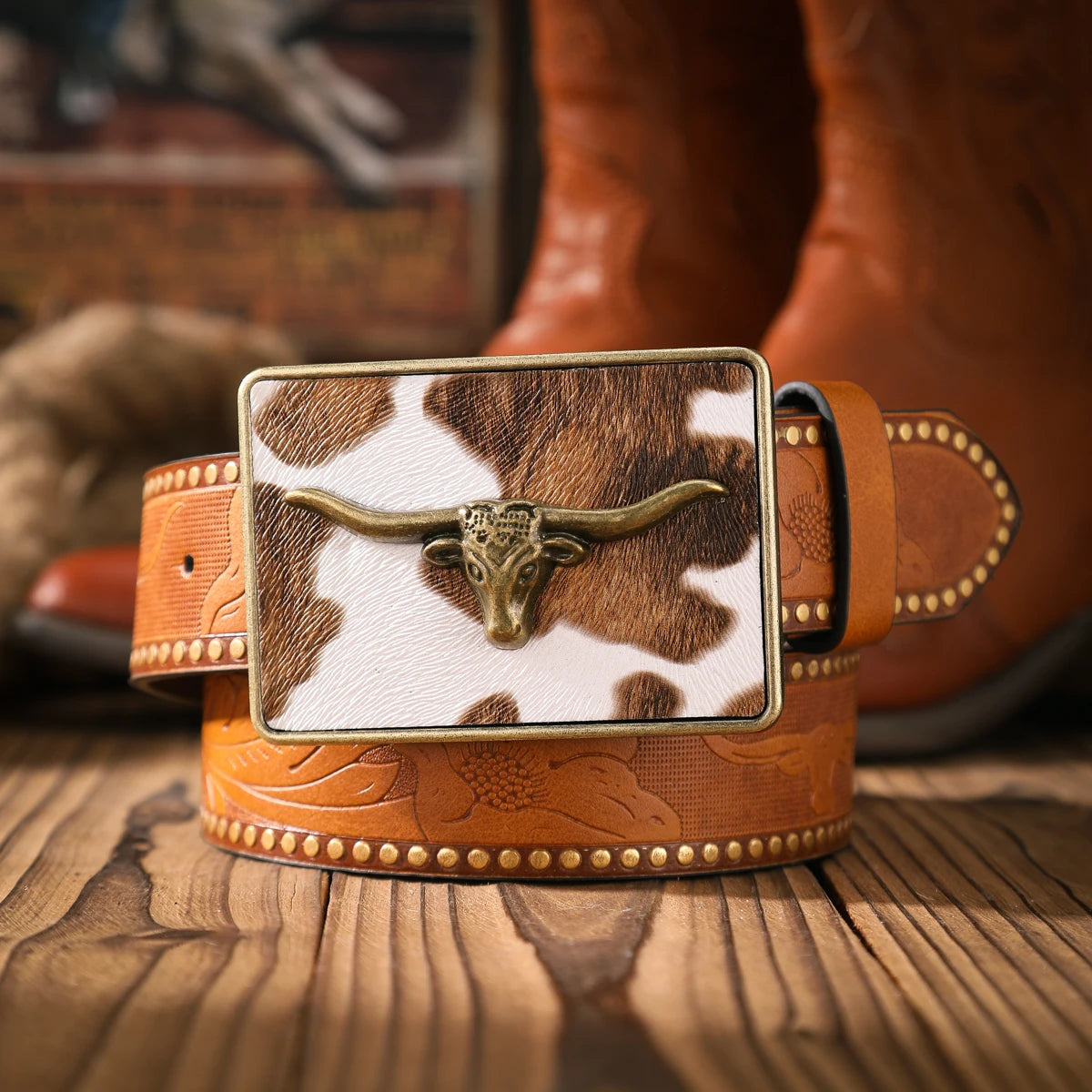 Casual retro PU belt