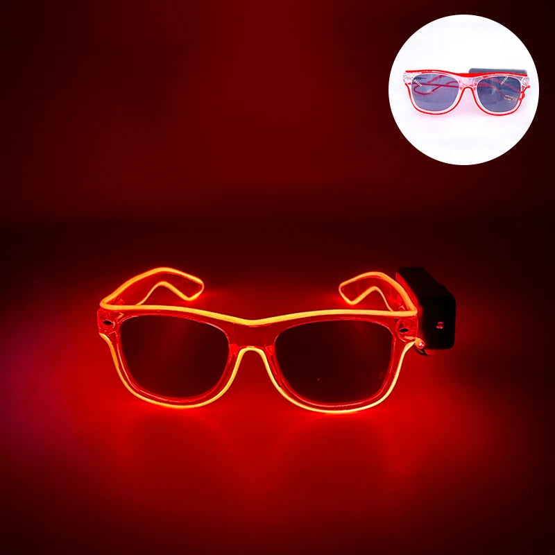 LED Light-Up Party Glasses