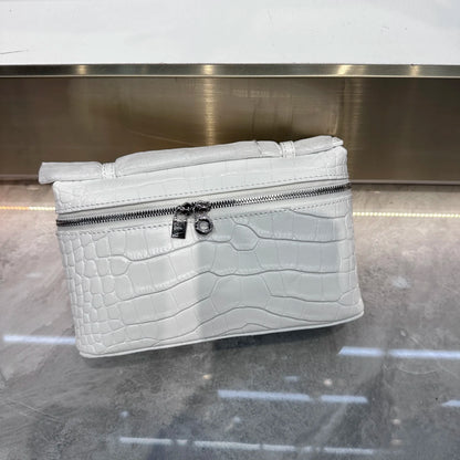 Crocodile Embossed Mini Clutch