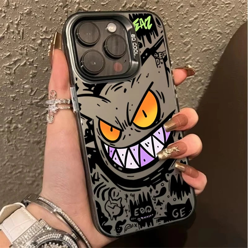 Pokémon Gengar Frosted Case for iPhone 17 Air | 17 Pro Max | 16 Pro Max | 16 Pro | 15 Pro Max | 15 Pro | 14 Plus | 14 Pro | 13 Pro | 12 Mini | 11 Pro Max
