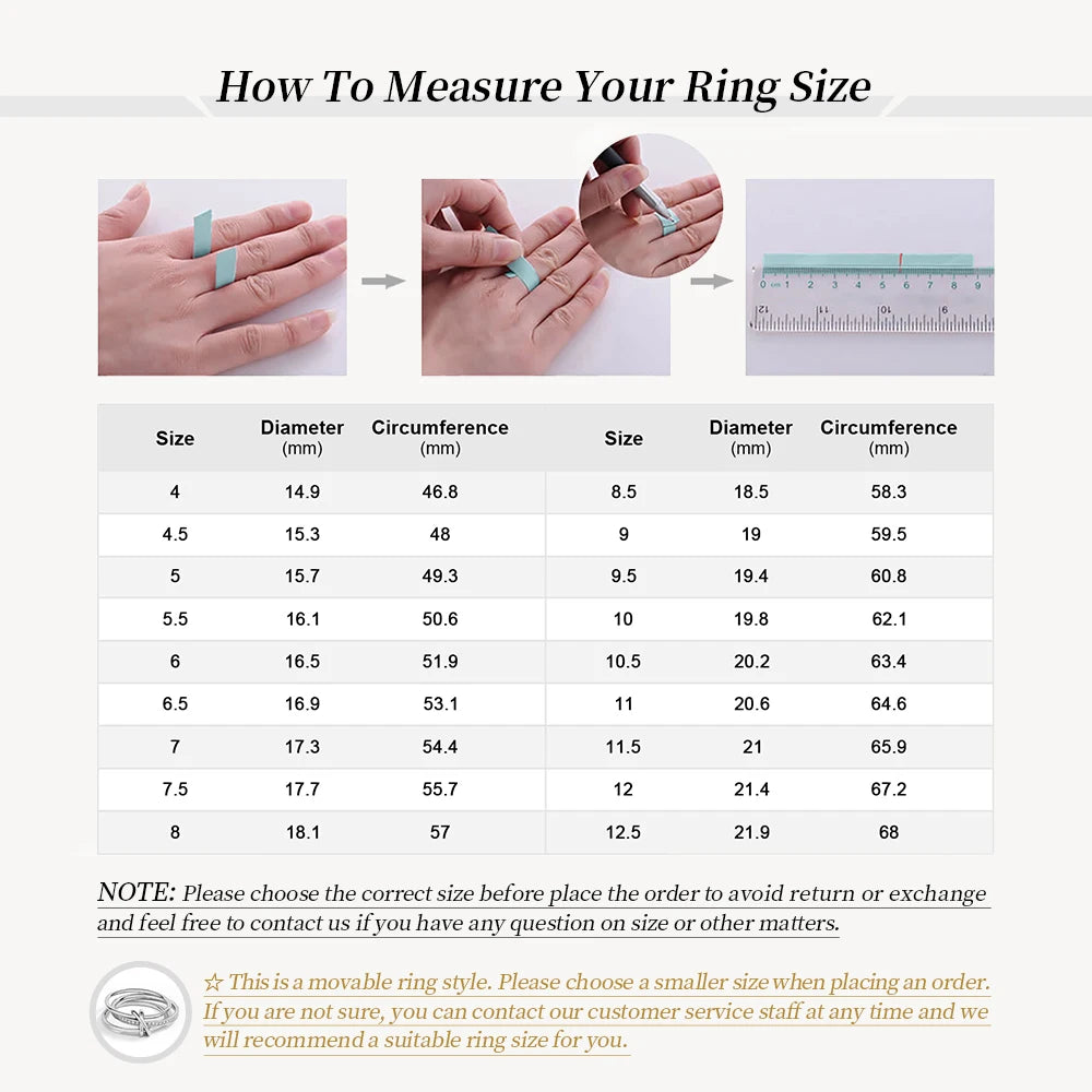 Round Moissanite Connect Ring