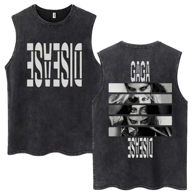 Printed O-Neck Tank