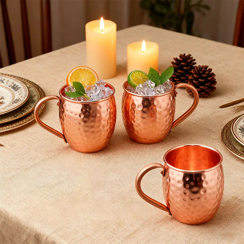Metal BRIEF Cup Drinkware Copper