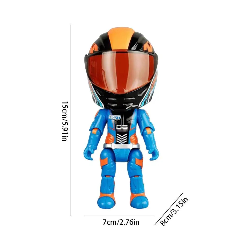 1:12 Motorcycle Rider Model