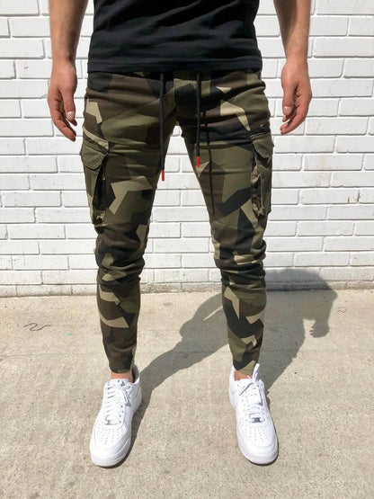 Sports Slim Elastic Trouser