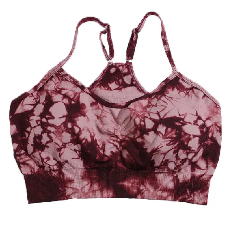 Chrleisure Tie-Dye Sport Bra