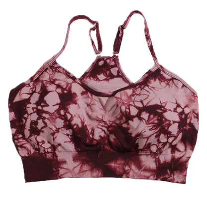 Chrleisure Tie-Dye Sport Bra
