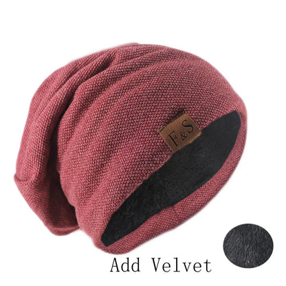 Autumn Knitted Solid Beanie