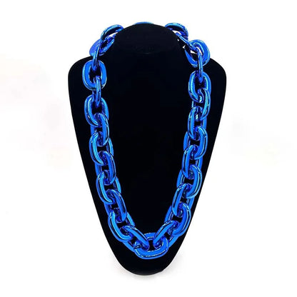 Wide Chunky Chain Necklace