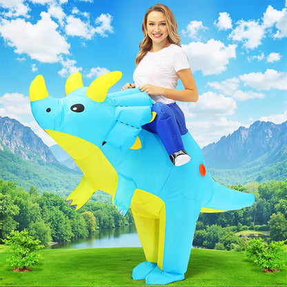 Inflatable Dinosaur Mascot Costume
