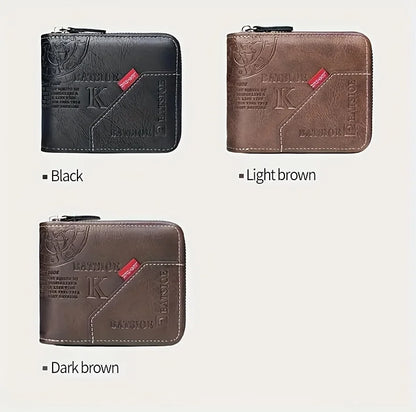 Faux Leather Men's Wallet
