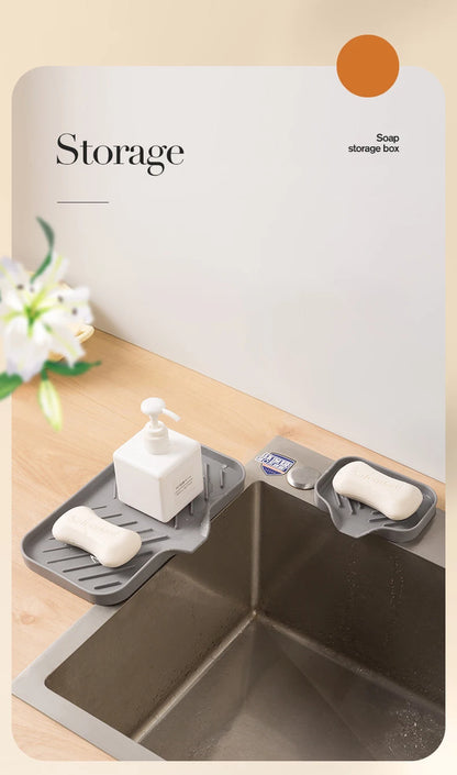 Silicone Foldable Storage Rack Kitchen