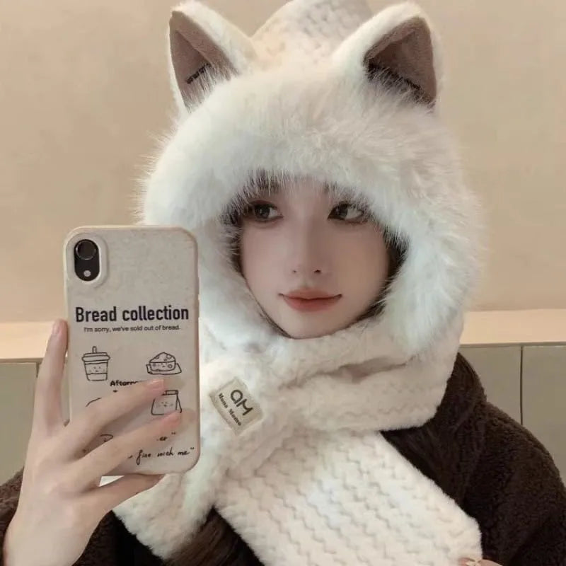 Women’s Cat Ear Winter Beanie