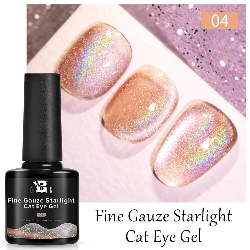 Pink Cat Eye Gel Polish