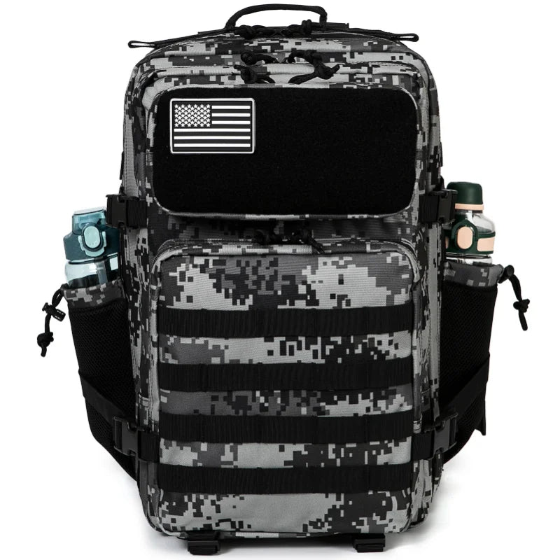 Tactical Molle Backpack with Bottle Holder