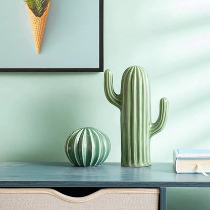 Ceramic Cactus Ornament