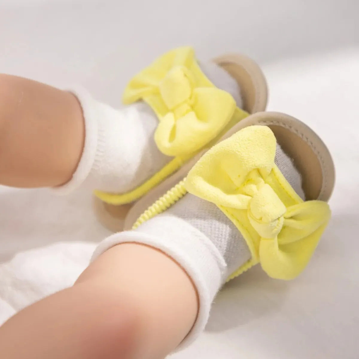 Elastic-Band Baby Sandals