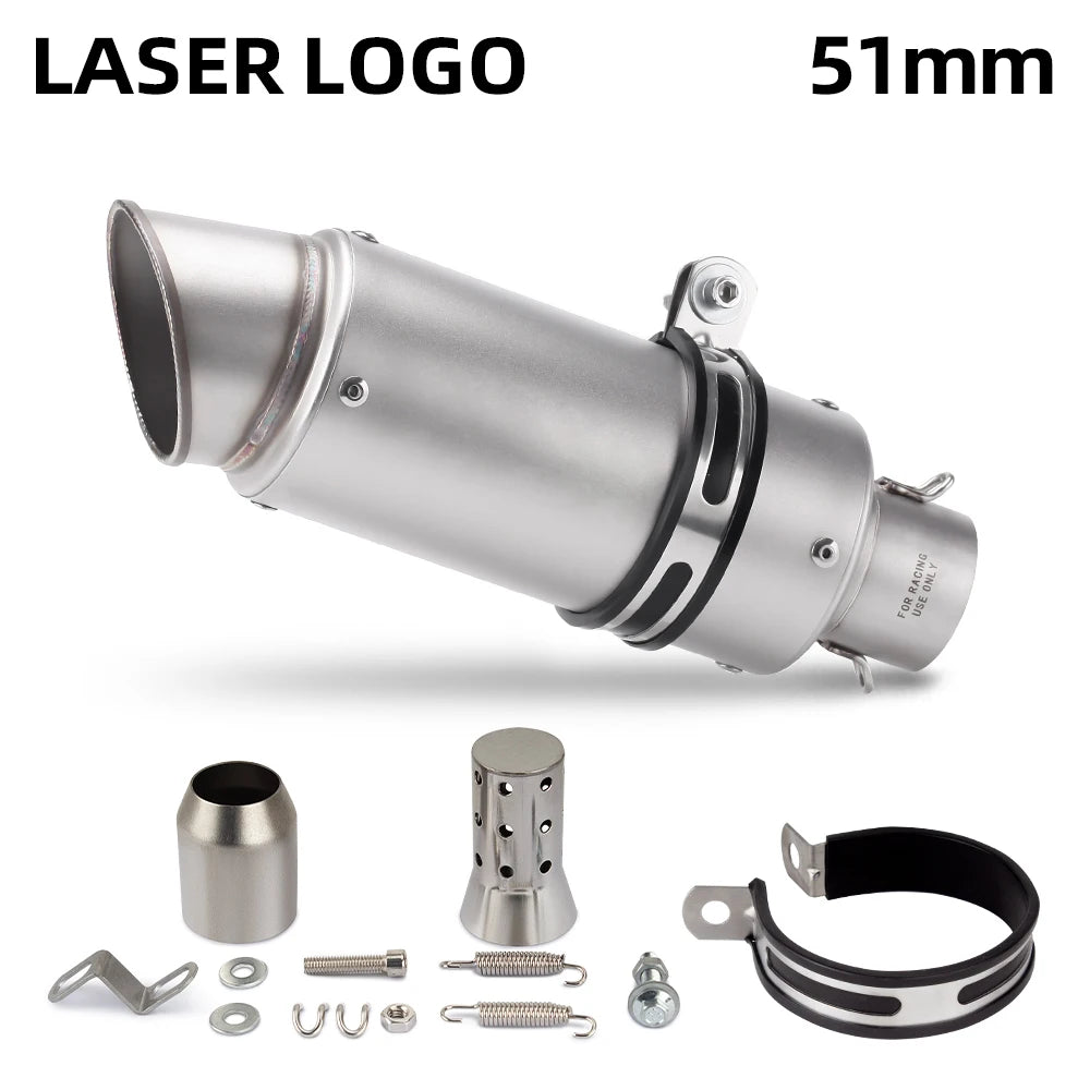 Universal 51mm GP-Project Racing Exhaust Muffler