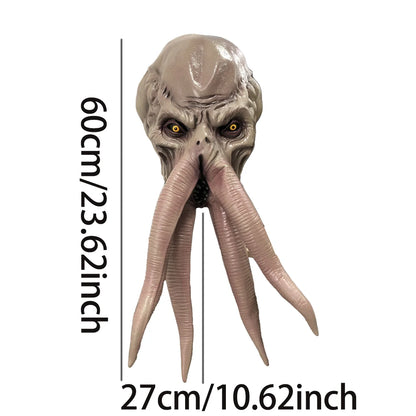 Mind Flayer Latex Cosplay Mask