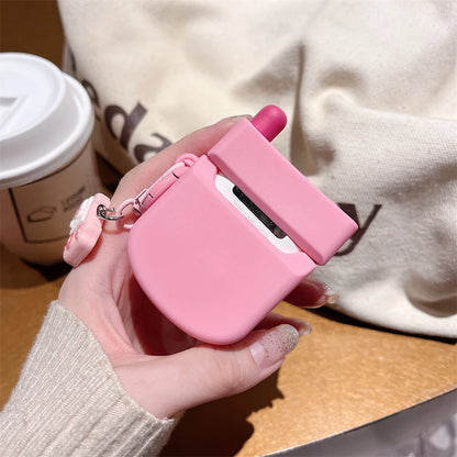 3D Flip Phone Style AirPods Case