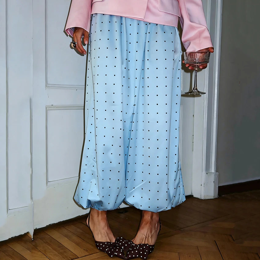 Polka Bloom Pants