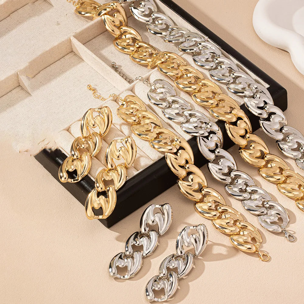 Geometric Jewelry Set