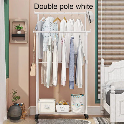 Double Rod Clothes Rack
