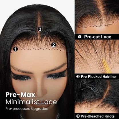 Bone Straight Bob Wig