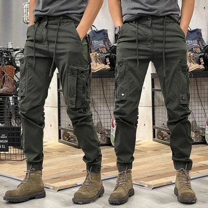 Outdoor Multi Pocket Zipper Work Trouser