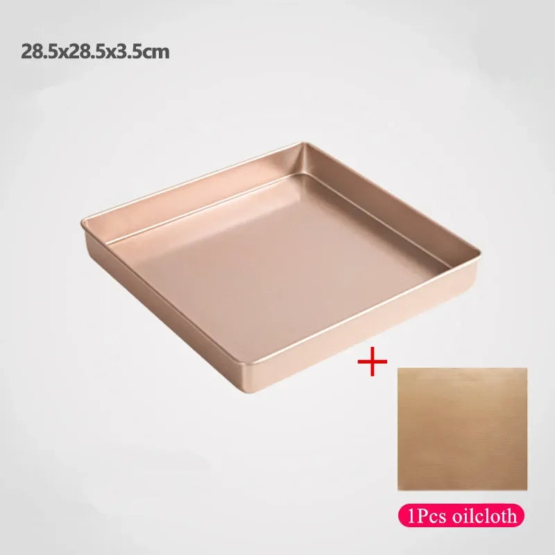 Stainless Steel Bakeware Tools Square