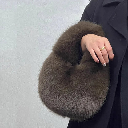 Faux Fur Women’s Tote Bag