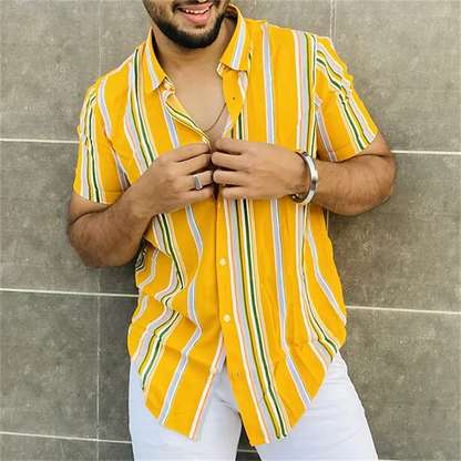 Printed Broadcloth Casual Shirt