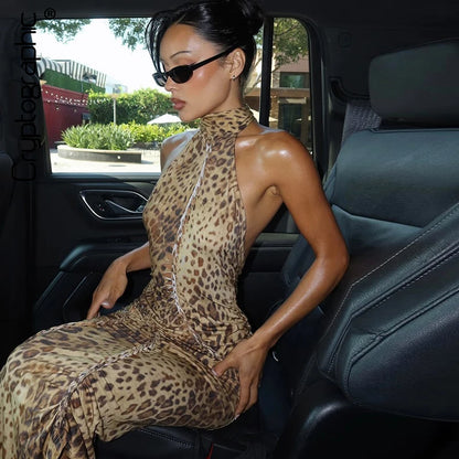Leopard Sheath Dress