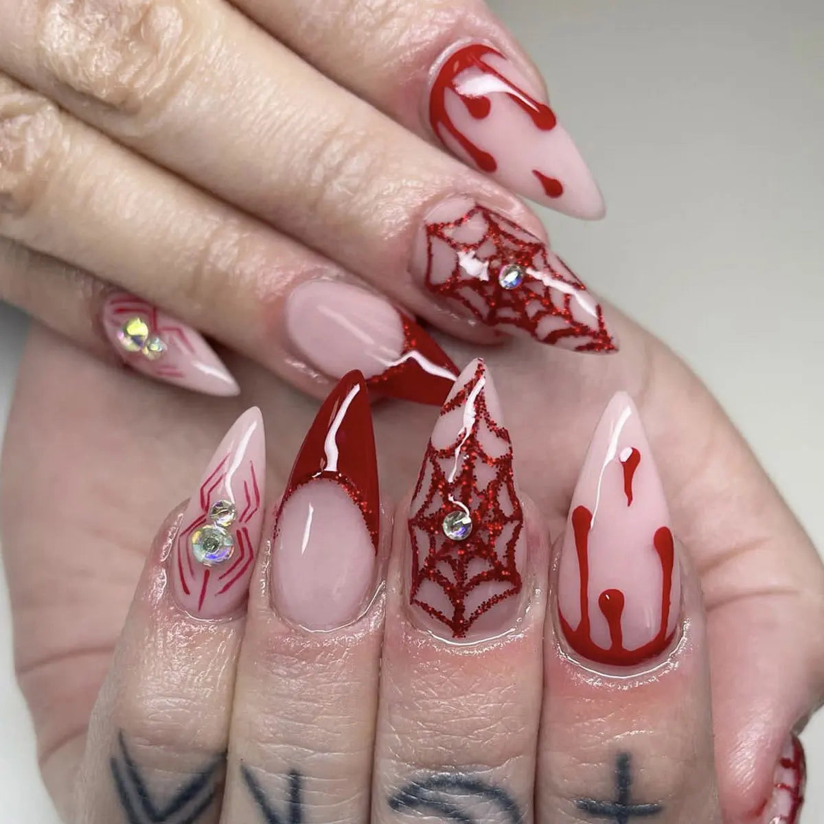 Y2K Halloween Press-On Nails