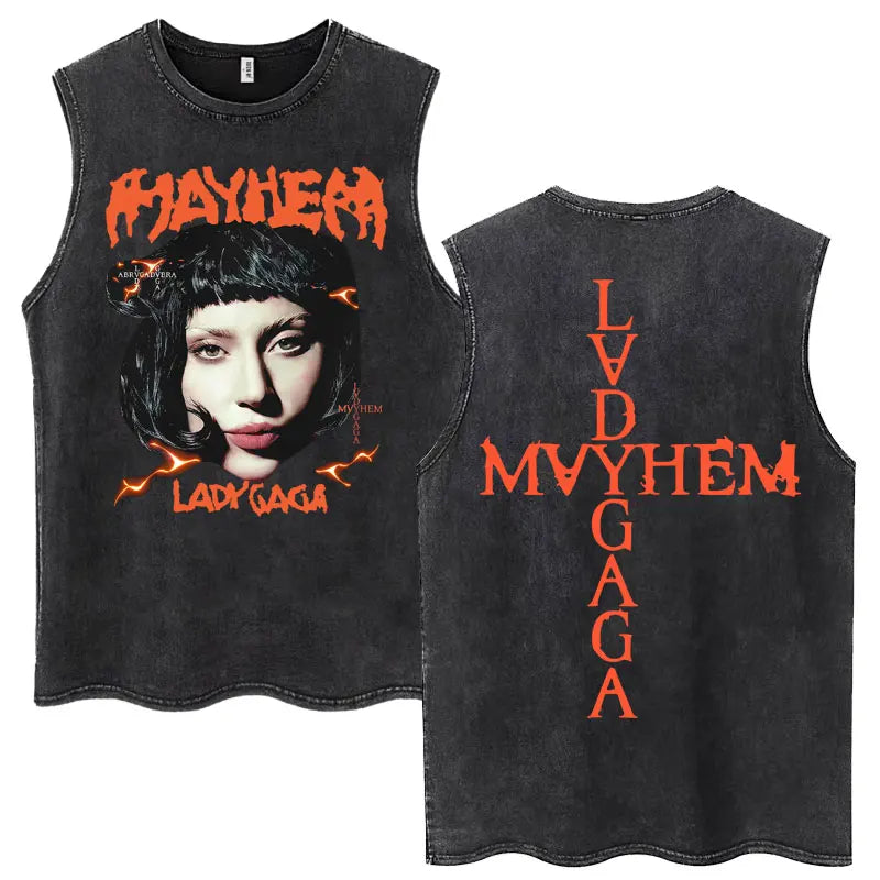 Printed O-Neck Tank