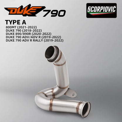 KTM Duke 790/890 Exhaust Mid-Link Pipe